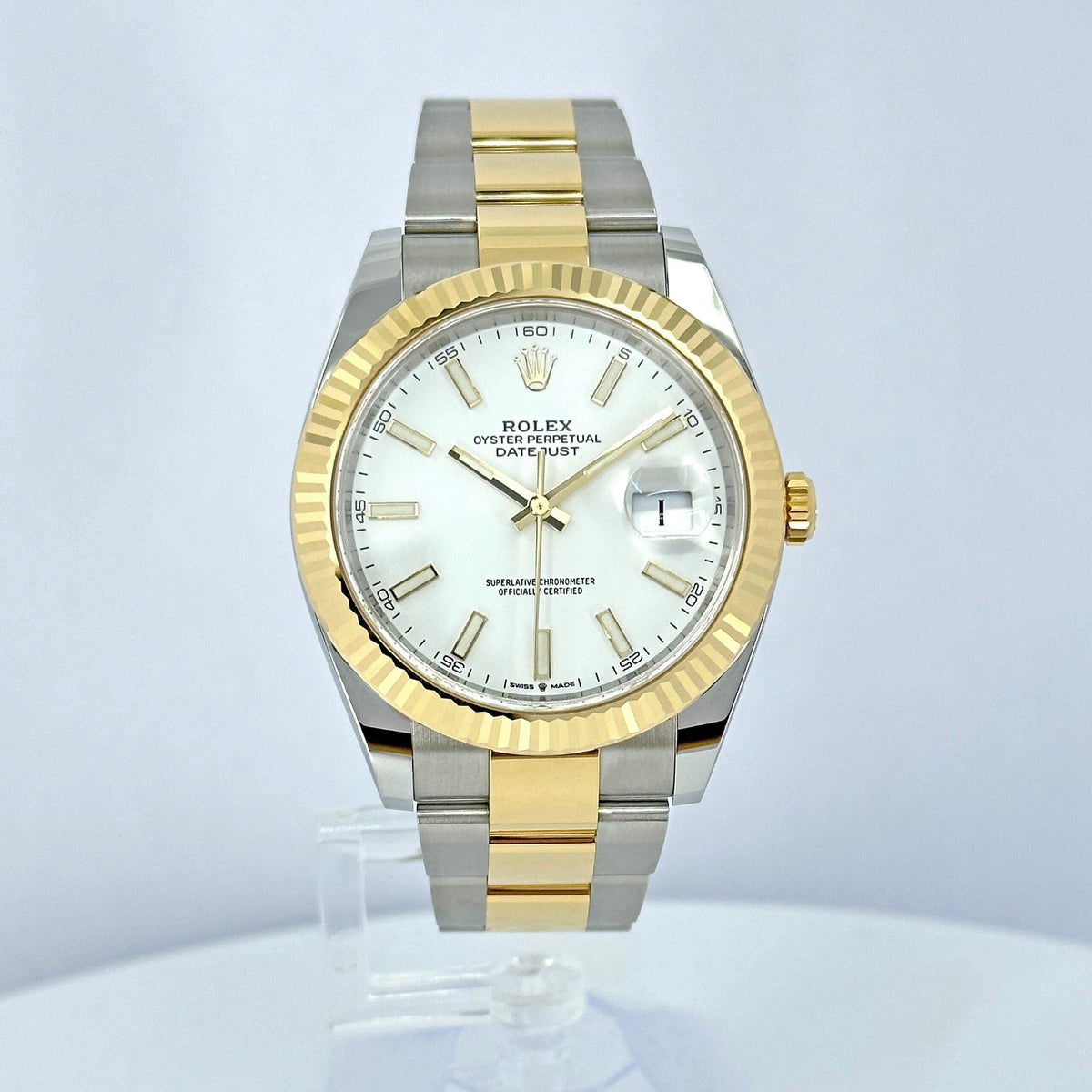 Datejust 41 Oystersteel and yellow gold, photo 4