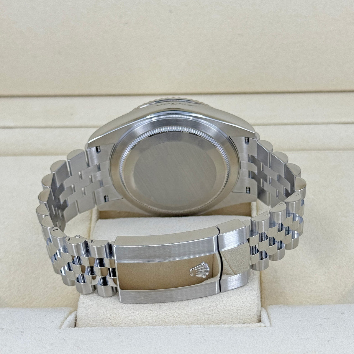Sky-Dweller, 42mm, Oystersteel and 18k White Gold, White, Jubilee, photo 12