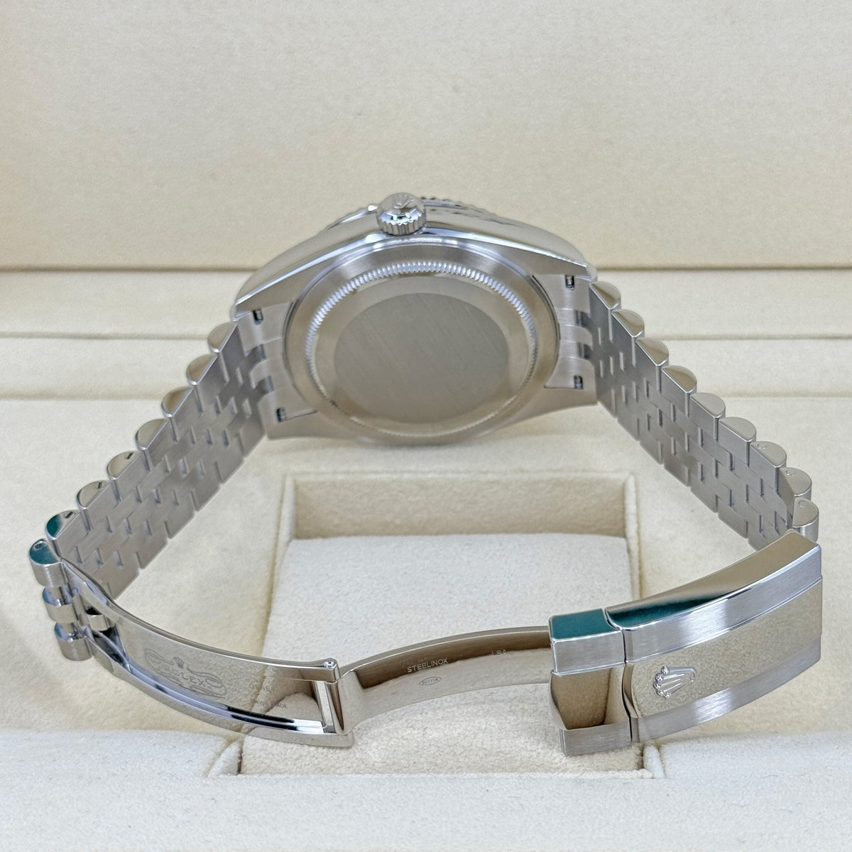 Sky-Dweller, 42mm, Oystersteel and 18k White Gold, White, Jubilee, photo 13