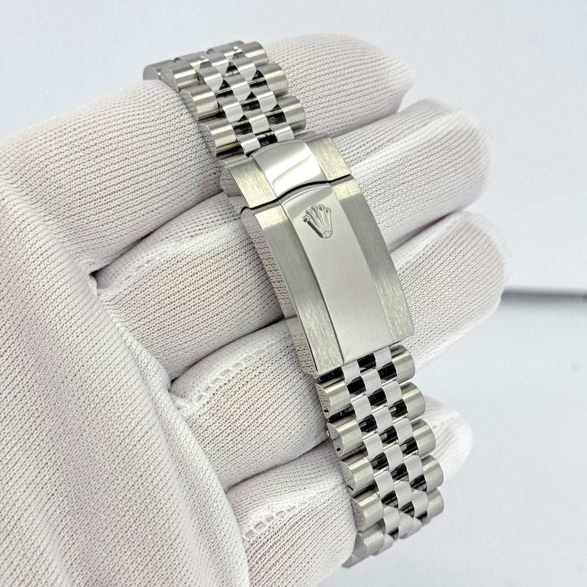 Sky-Dweller, 42mm, Oystersteel and 18k White Gold, White, Jubilee, photo 15