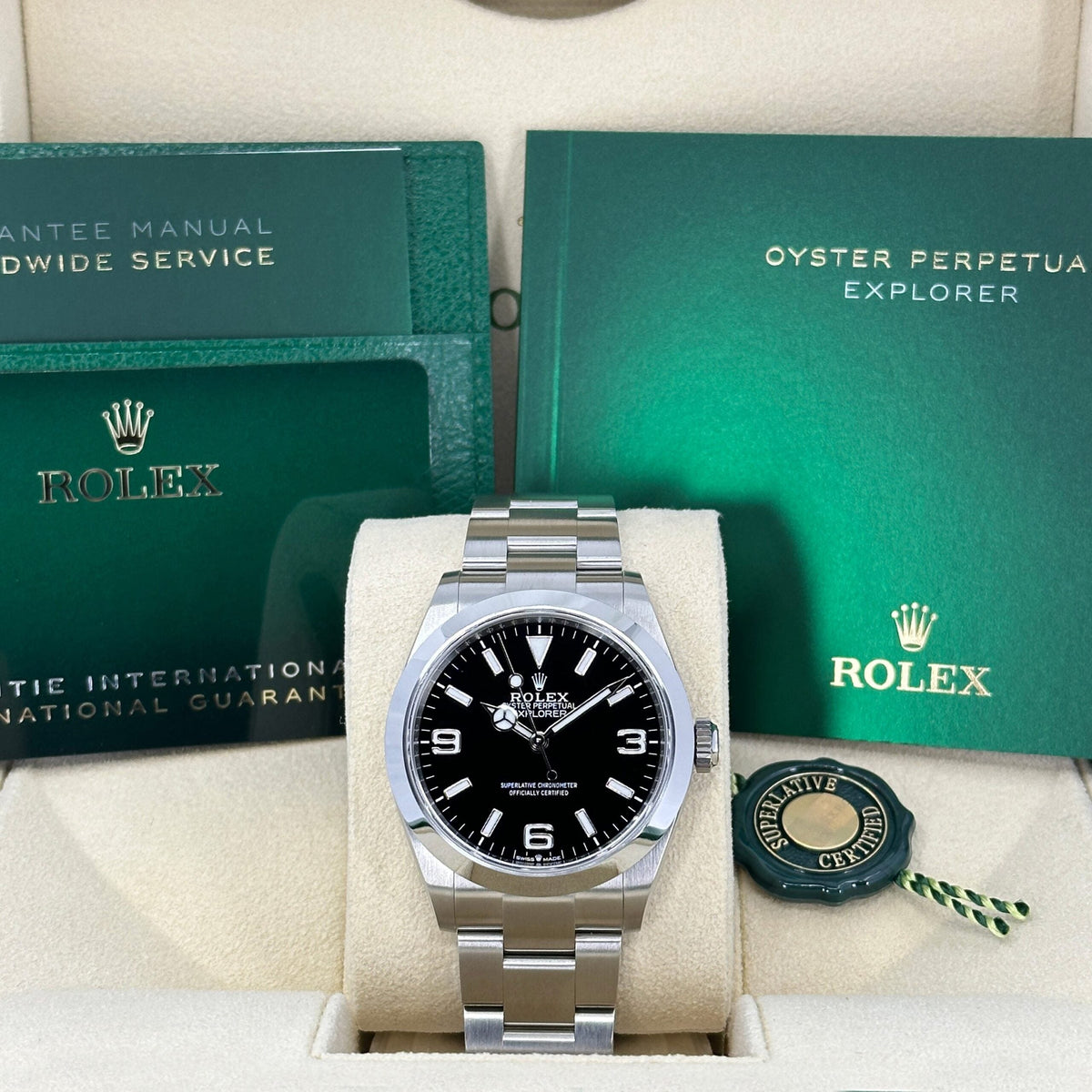 Explorer 40, Oystersteel, 40mm, photo 15