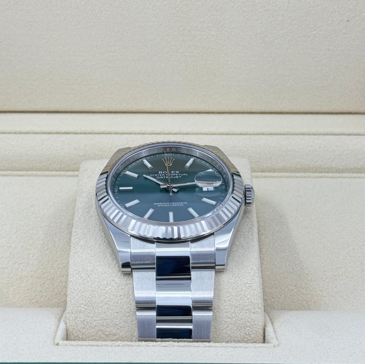 Datejust 41mm, Oystersteel and 18k White Gold, photo 4