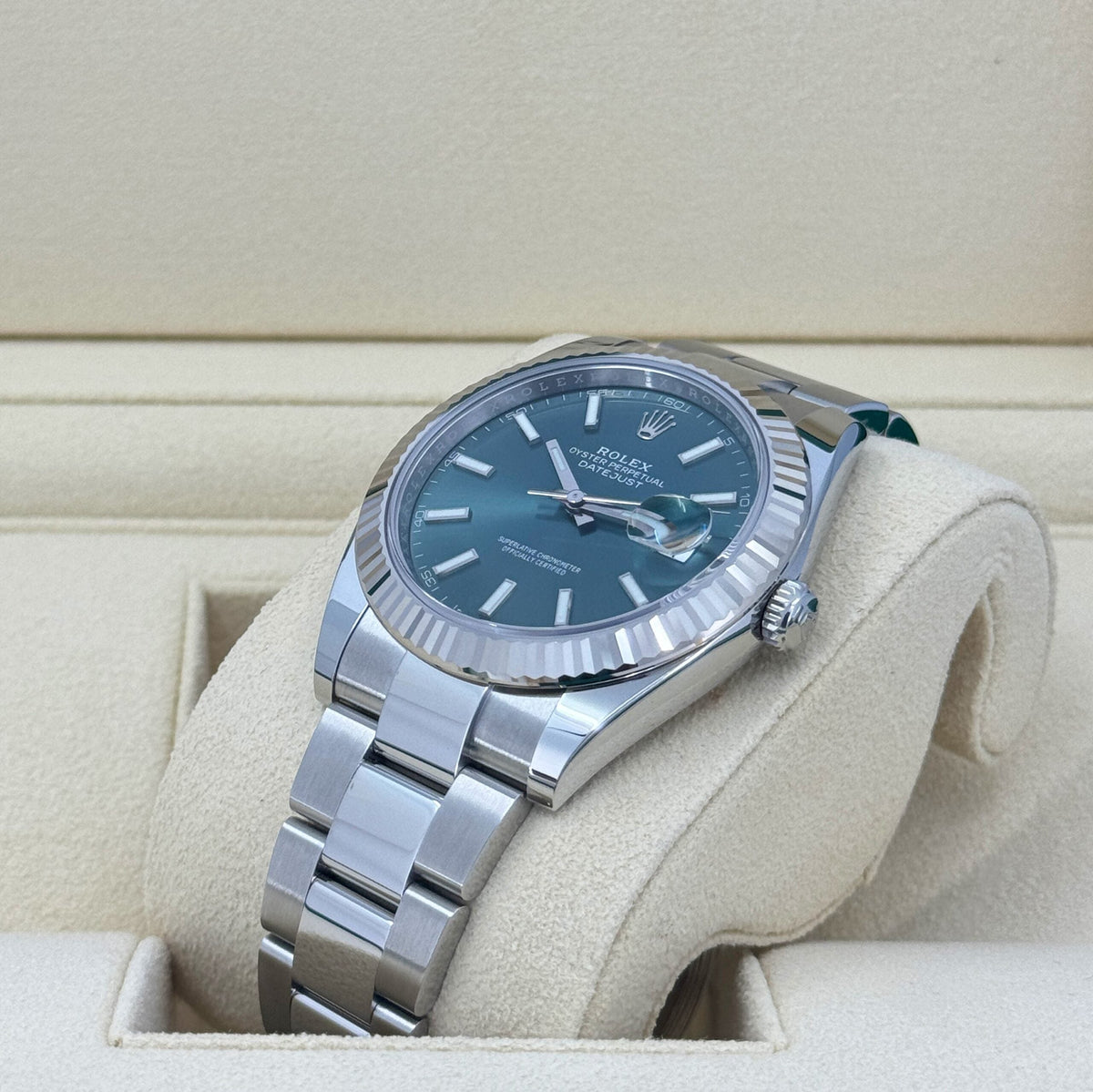 Datejust 41mm, Oystersteel and 18k White Gold, photo 5