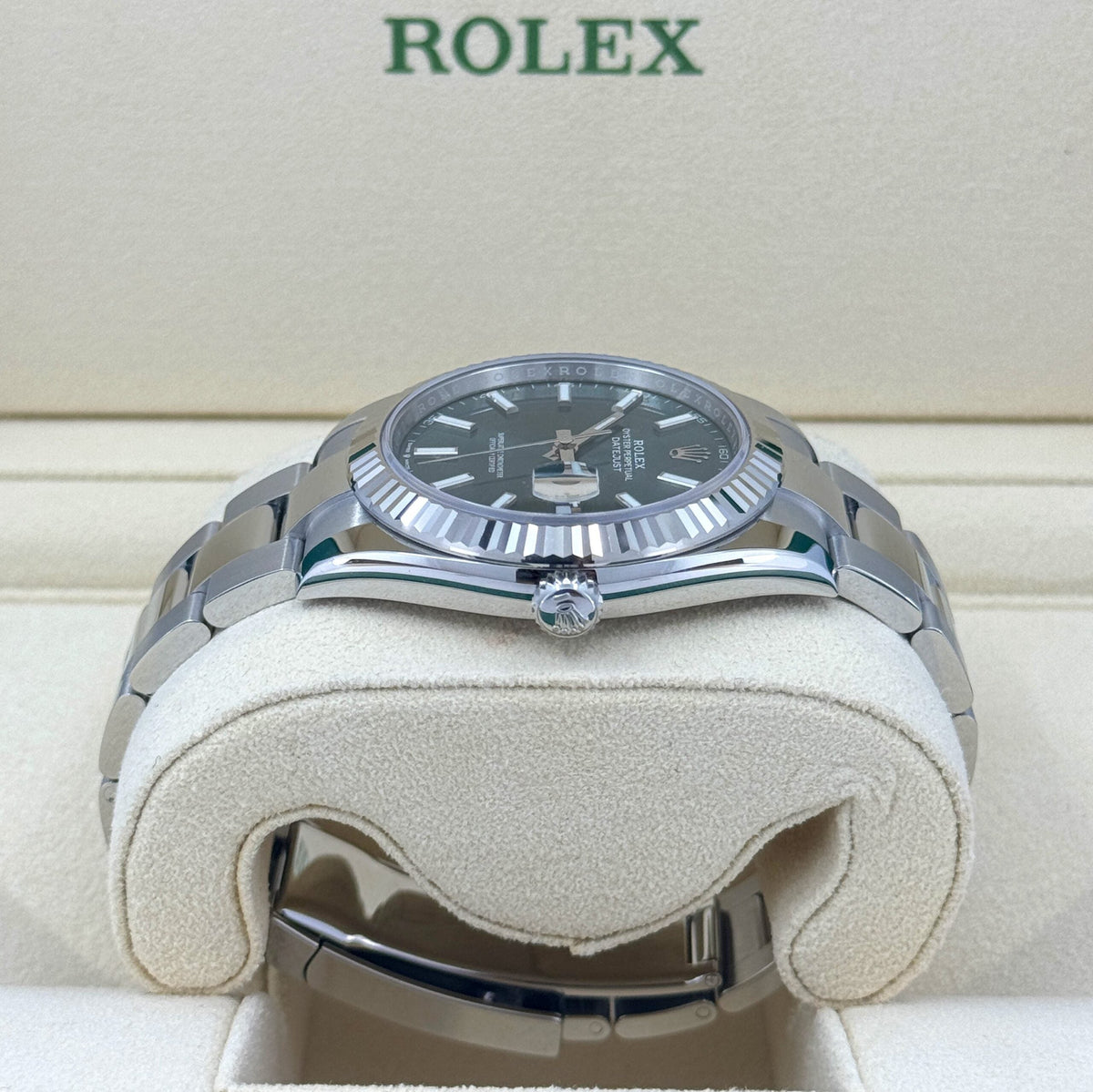 Datejust 41mm, Oystersteel and 18k White Gold, photo 6