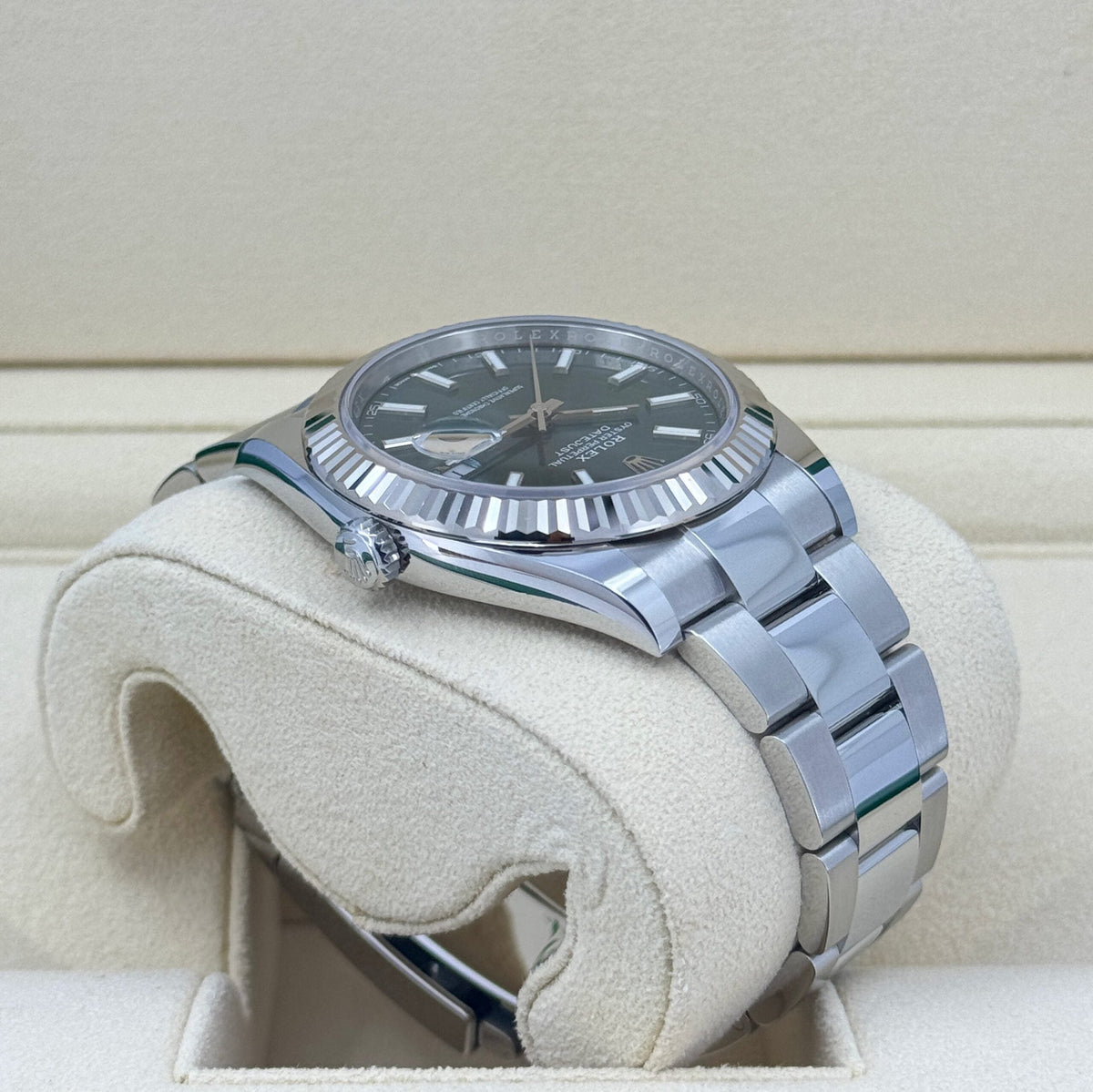 Datejust 41mm, Oystersteel and 18k White Gold, photo 7
