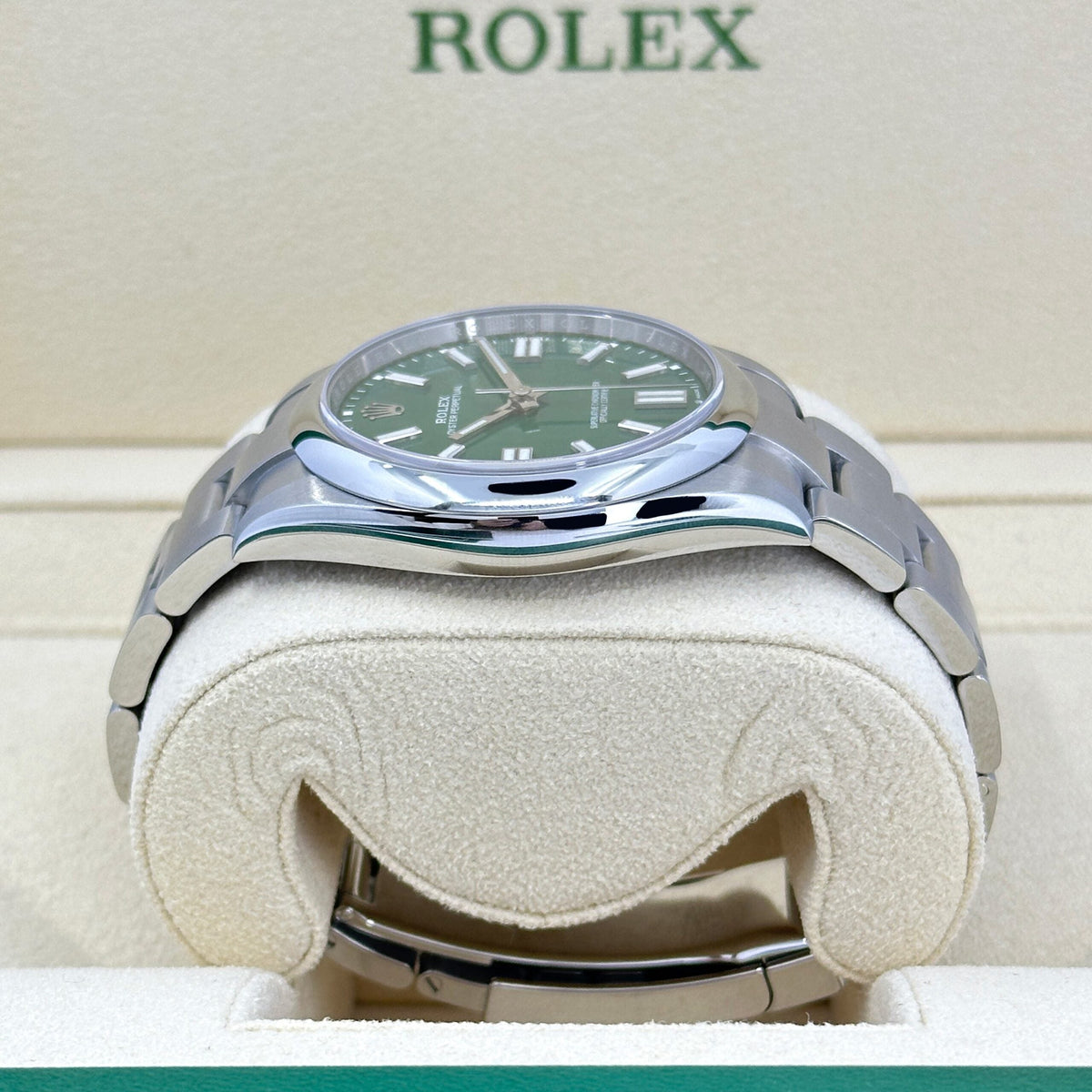 Oyster Perpetual 41 No Date, Oystersteel, 41mm, Oyster, photo 3