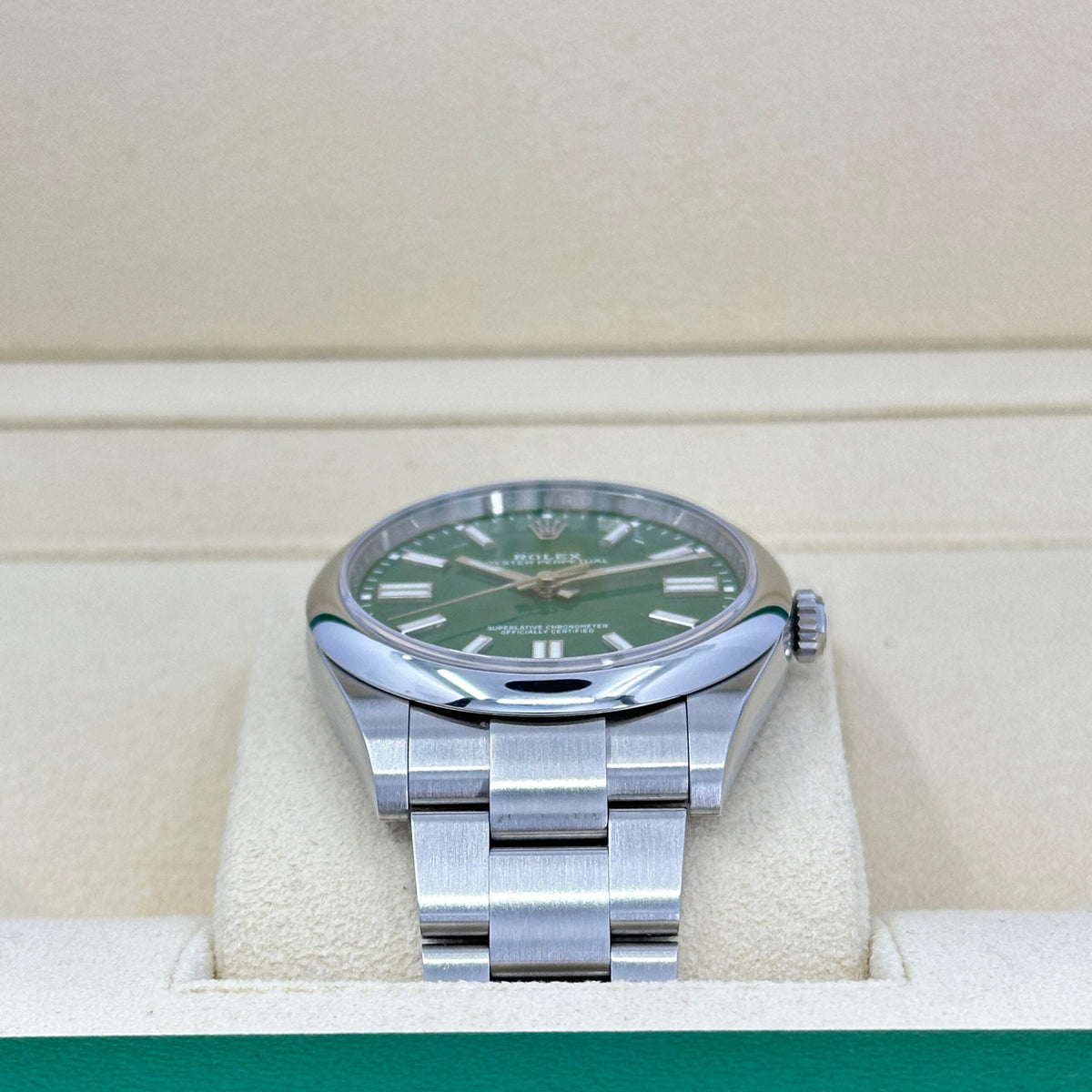 Oyster Perpetual 41 No Date, Oystersteel, 41mm, Oyster, photo 4