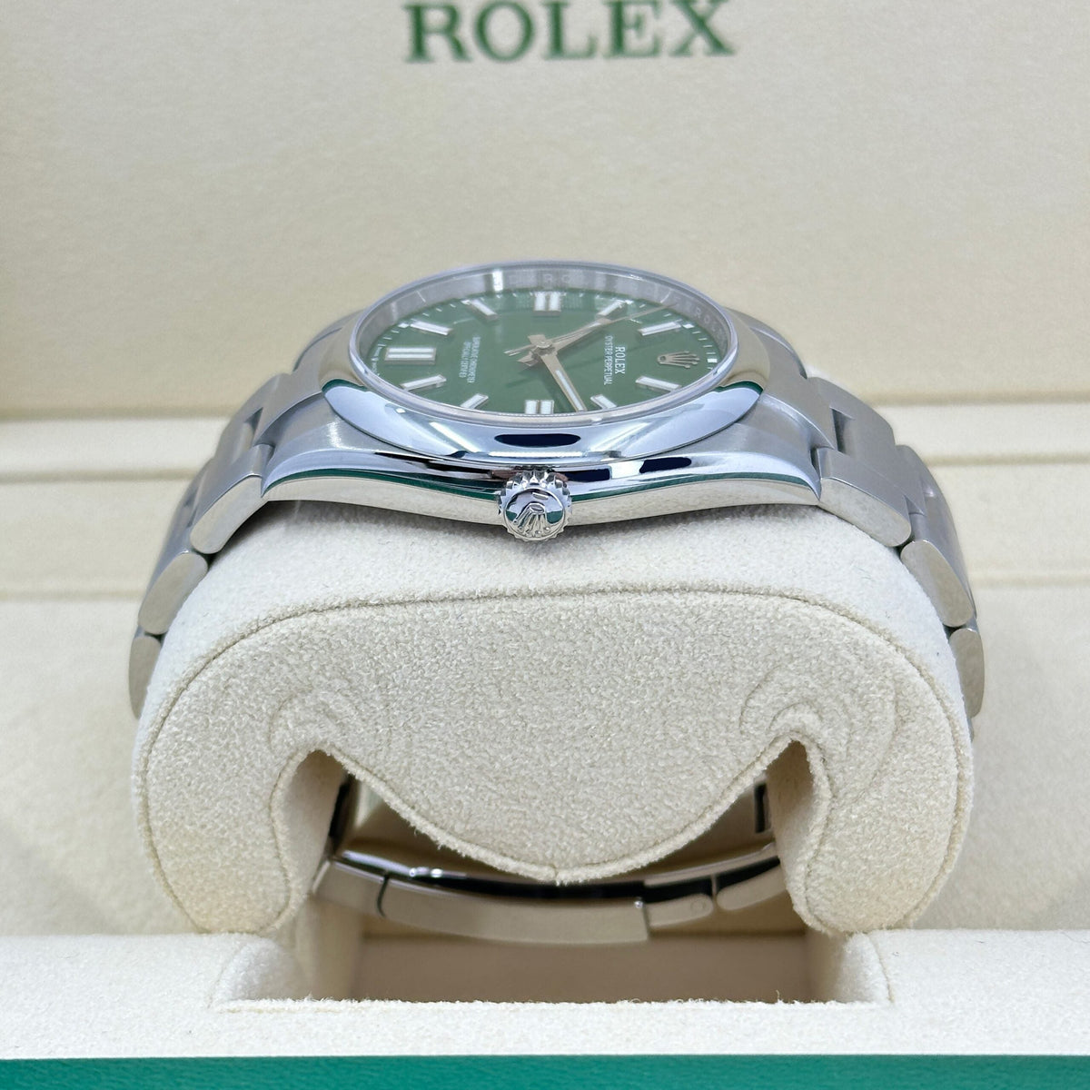 Oyster Perpetual 41 No Date, Oystersteel, 41mm, Oyster, photo 5