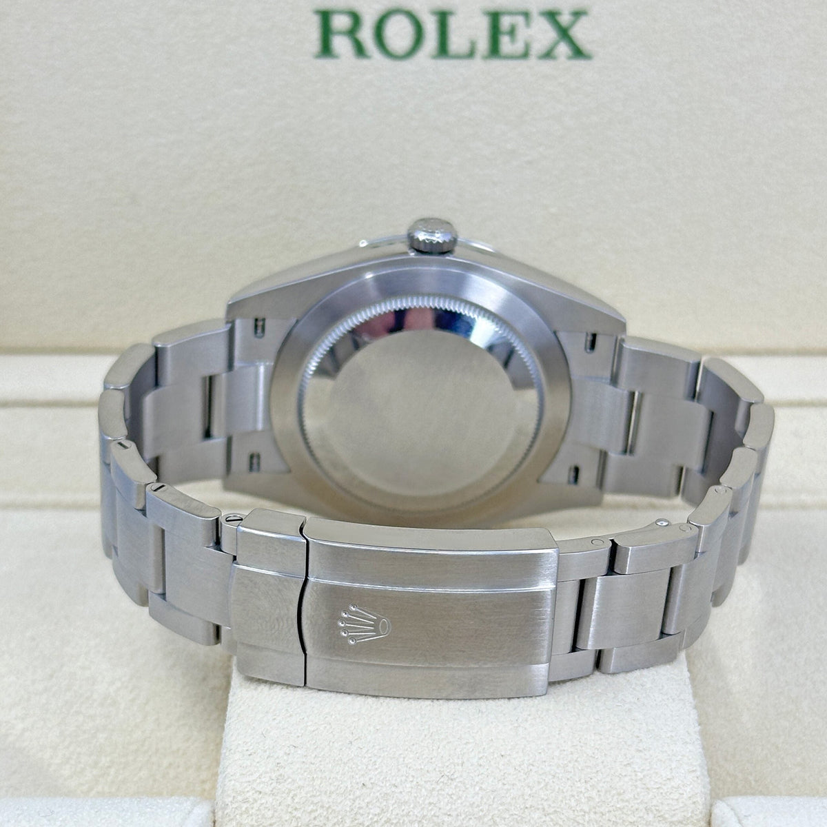 Oyster Perpetual 41 No Date, Oystersteel, 41mm, Oyster, photo 8