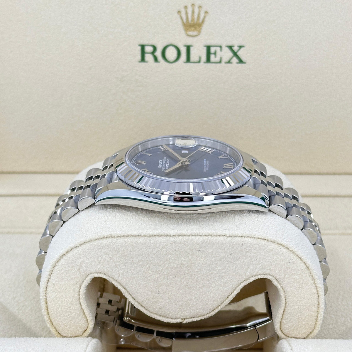 Datejust 41, Stainless Steel and 18k White Gold, 41mm, photo 2
