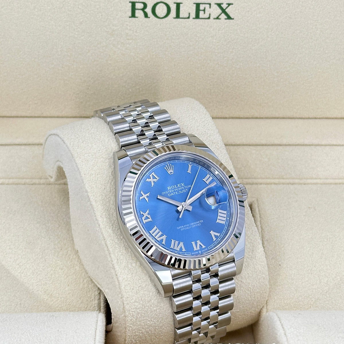 Datejust 41, Stainless Steel and 18k White Gold, 41mm, photo 5