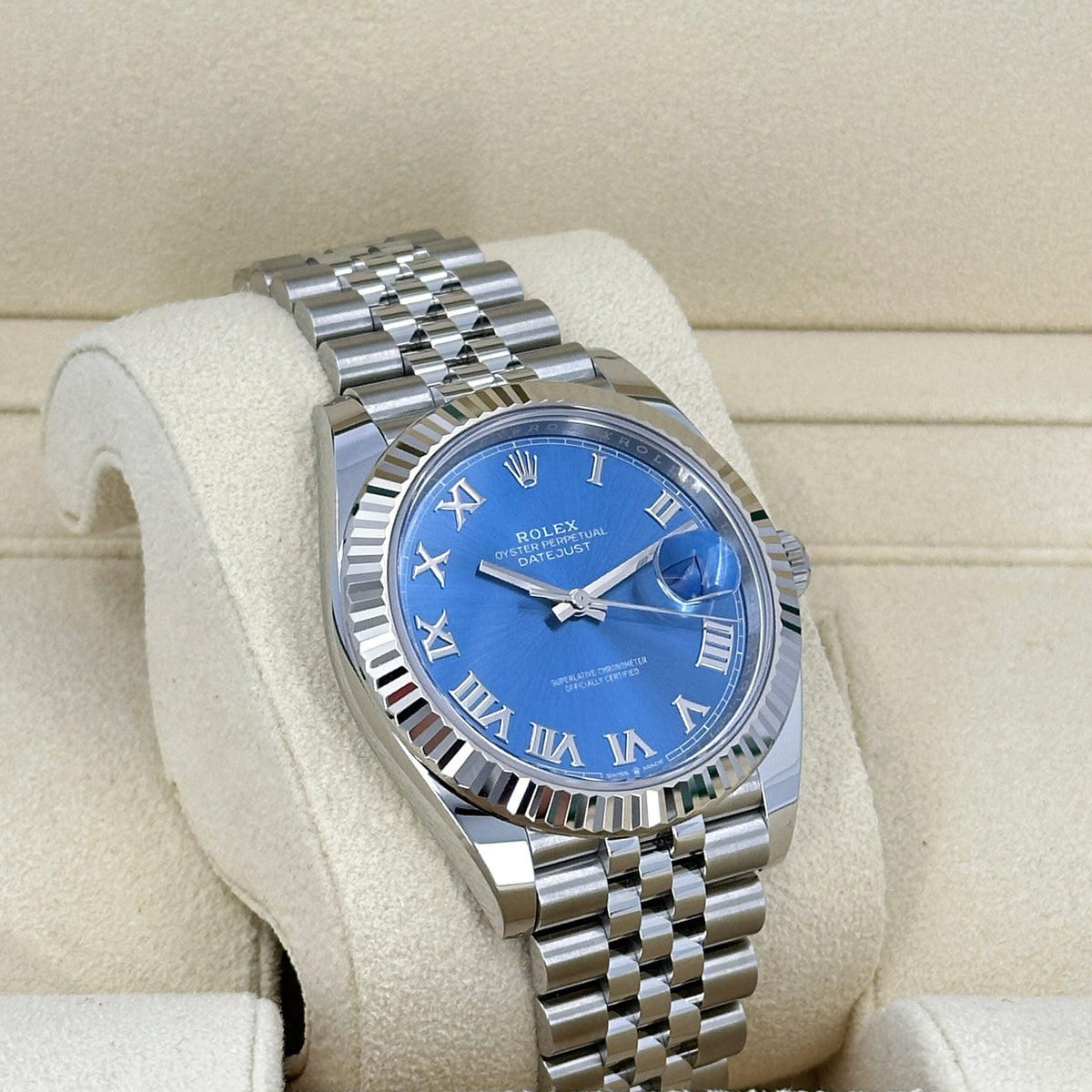 Datejust 41, Stainless Steel and 18k White Gold, 41mm, photo 6