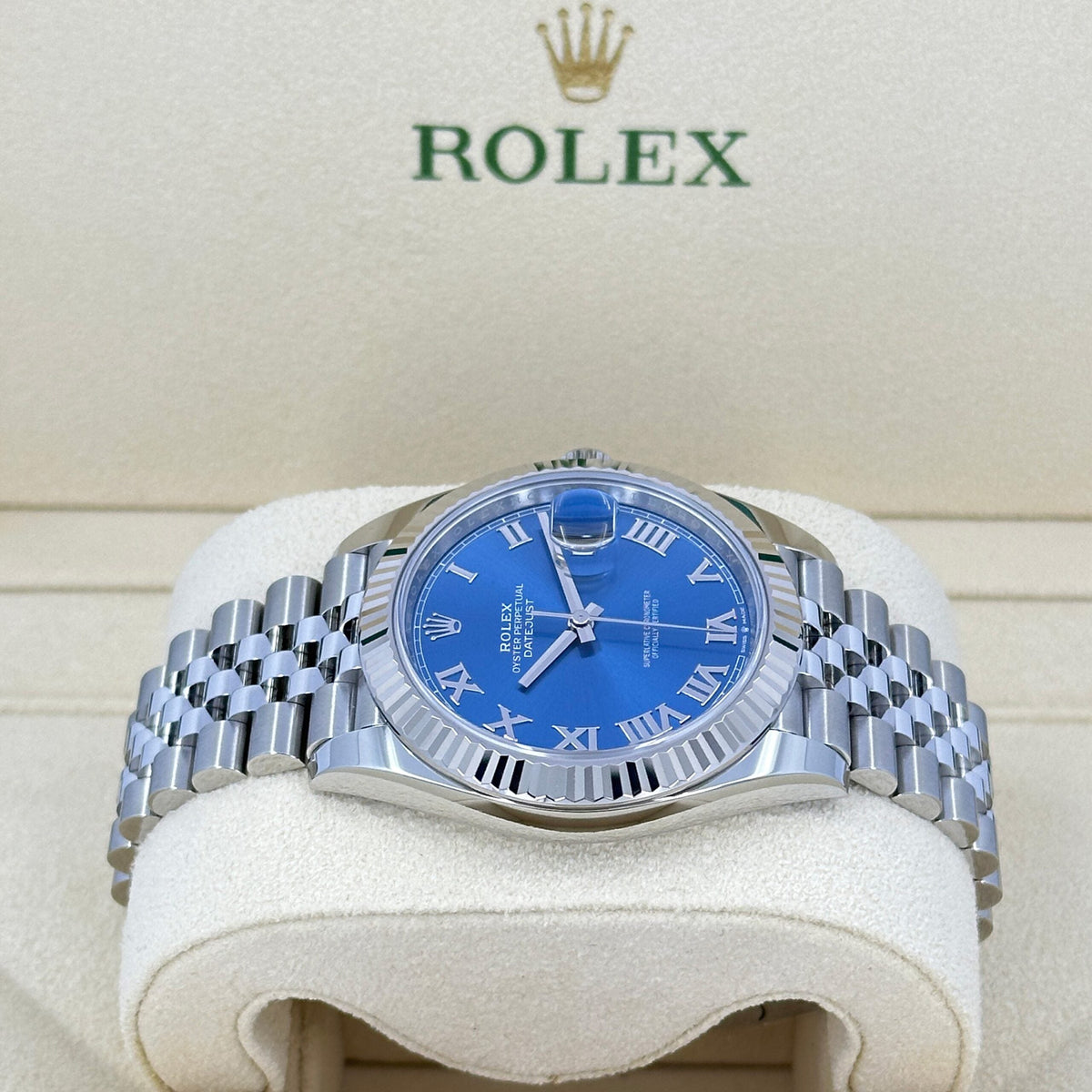 Datejust 41, Stainless Steel and 18k White Gold, 41mm, photo 7