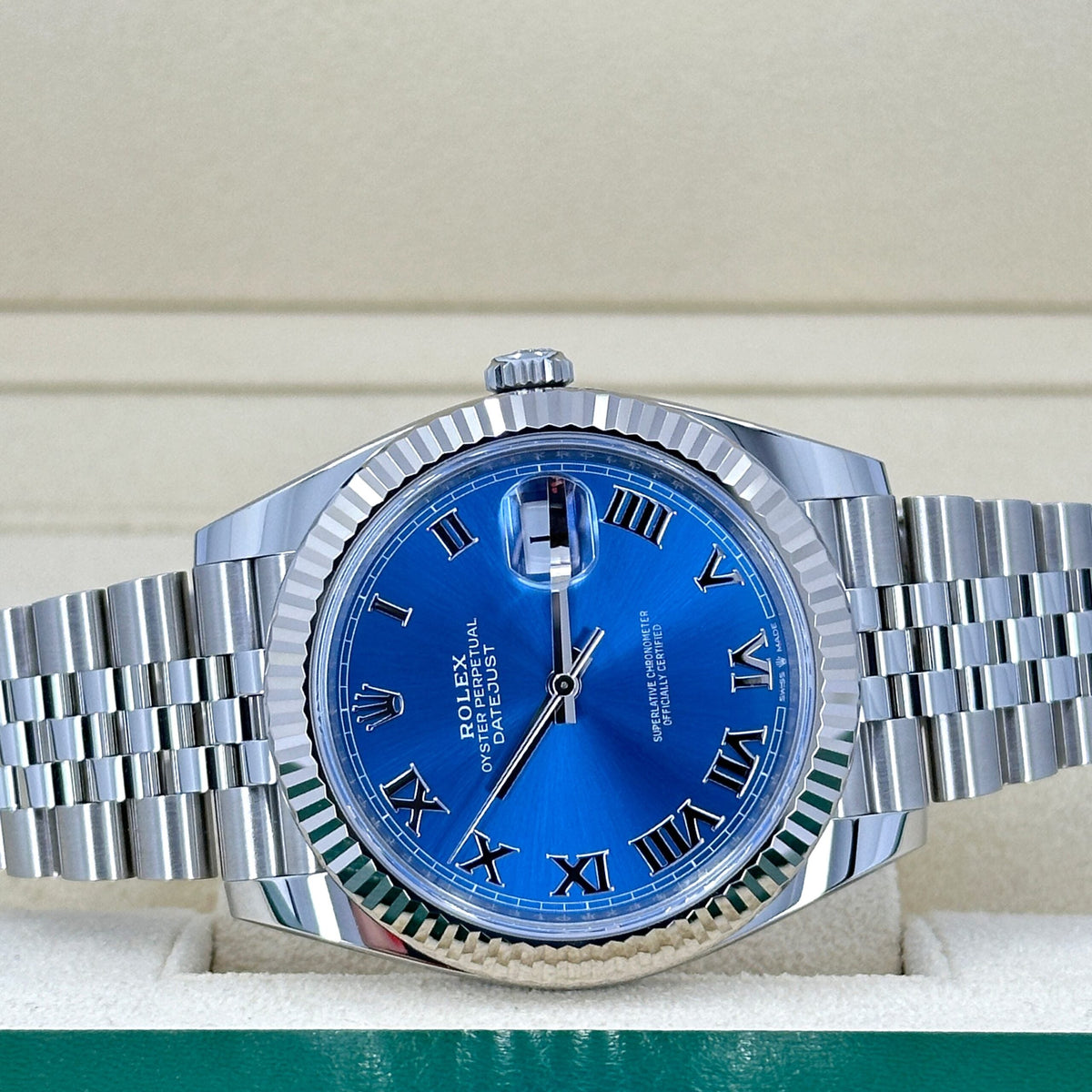 Datejust 41, Stainless Steel and 18k White Gold, 41mm, photo 9
