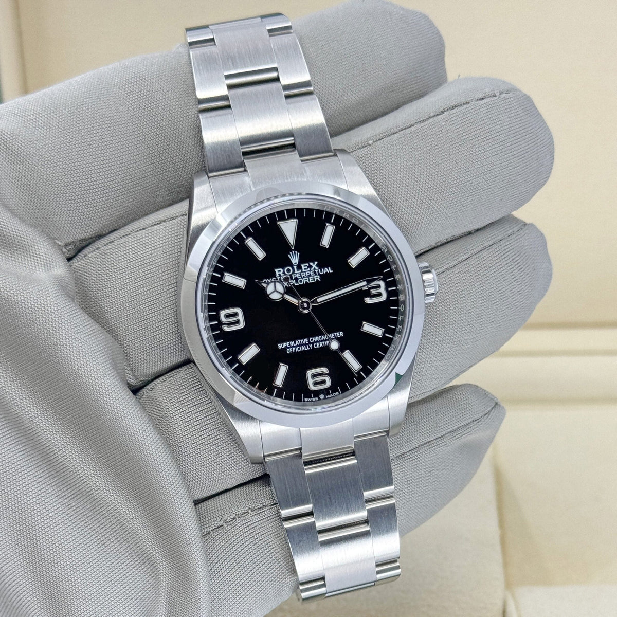 Explorer 36 mm Oystersteel, photo 5