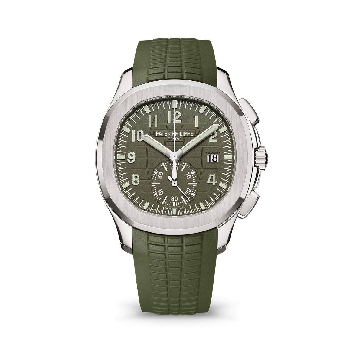 Aquanaut Chronograph, 18k White Gold, 42,2mm