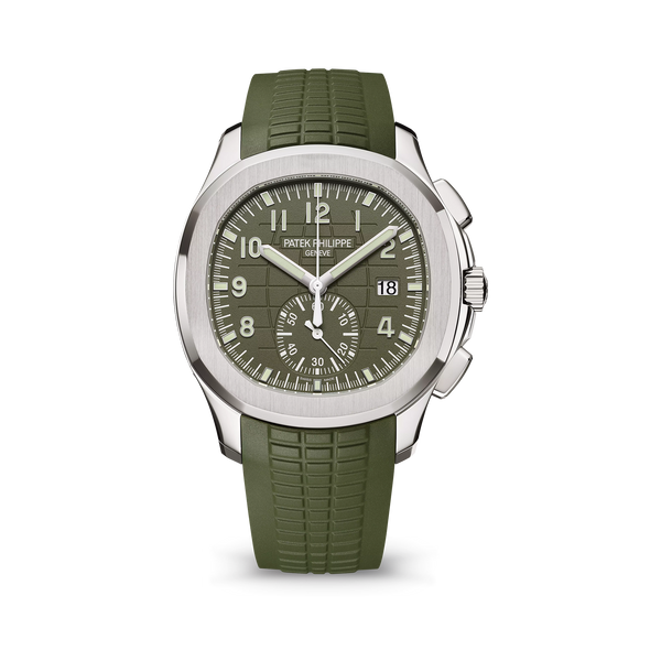 Aquanaut Chronograph, 18k White Gold, 42,2mm