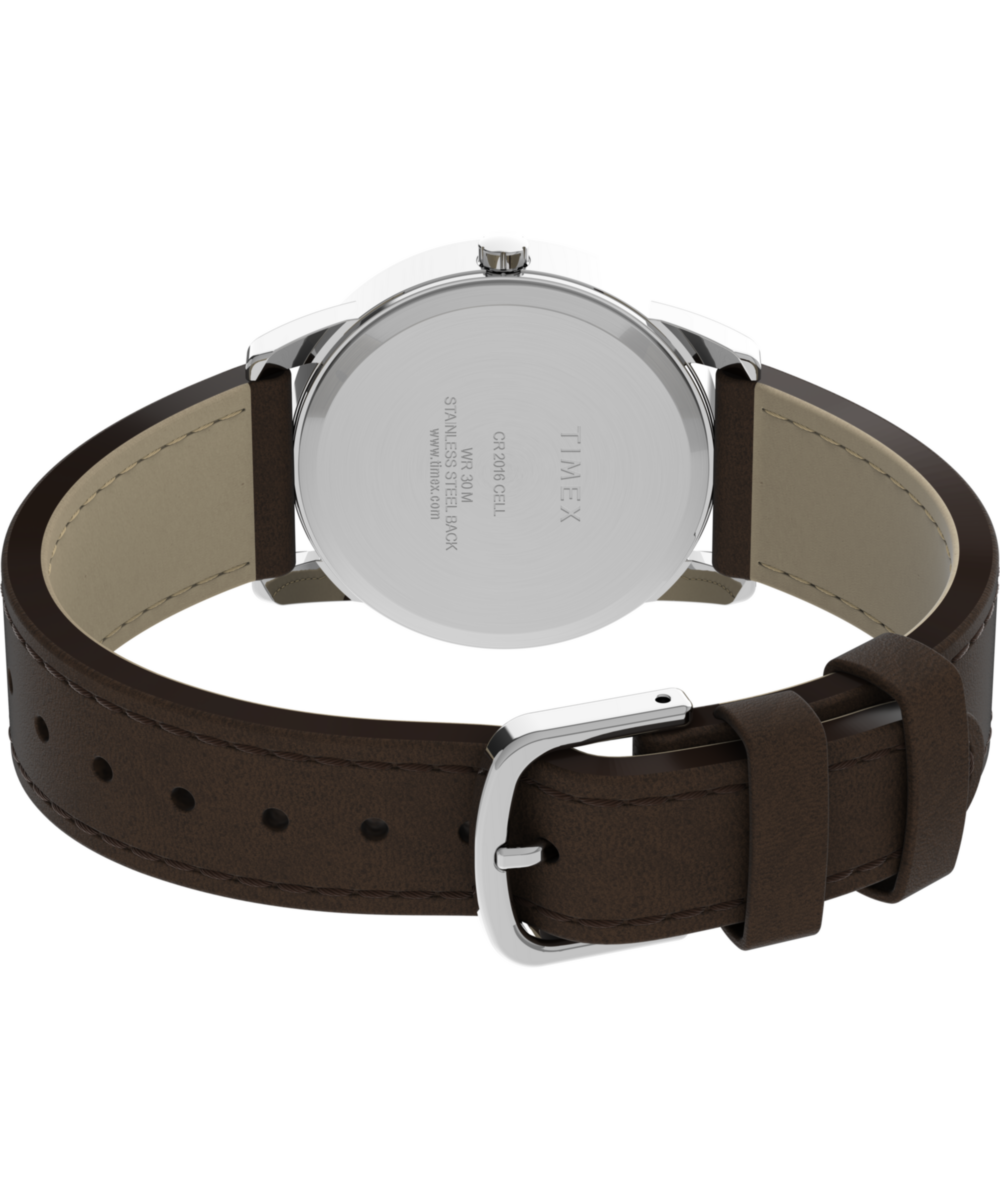 Easy Reader Day Date 35mm Leather Strap Watch, photo 5