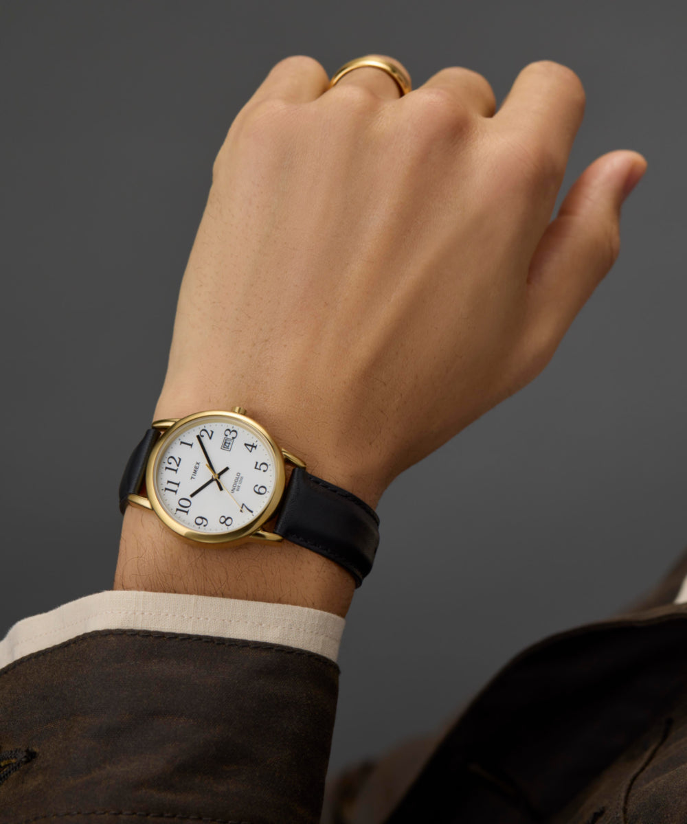 Easy Reader 35mm Leather Strap Watch, photo 2