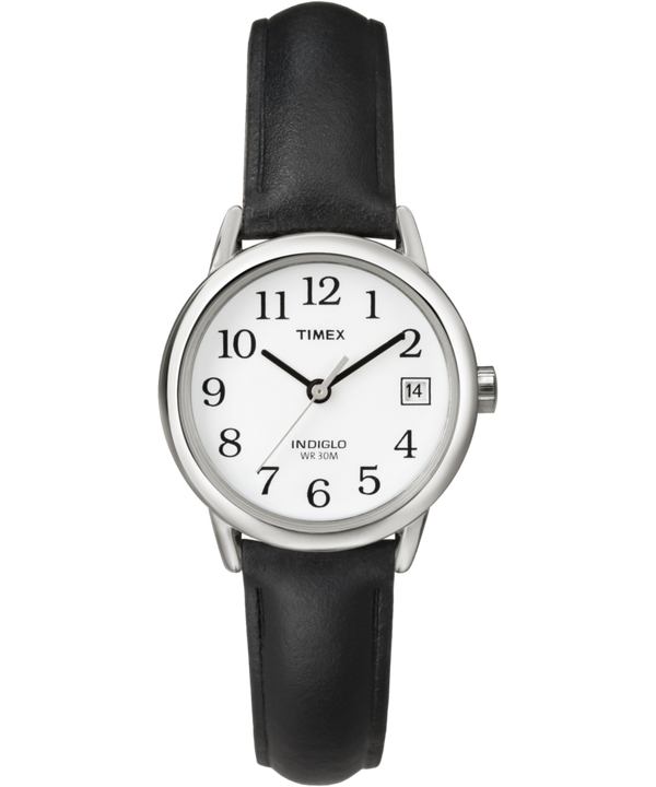 Easy Reader® 25mm Leather Strap Watch