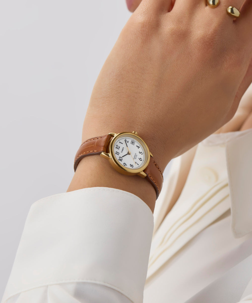 Easy Reader® 25mm Leather Strap Watch, photo 2