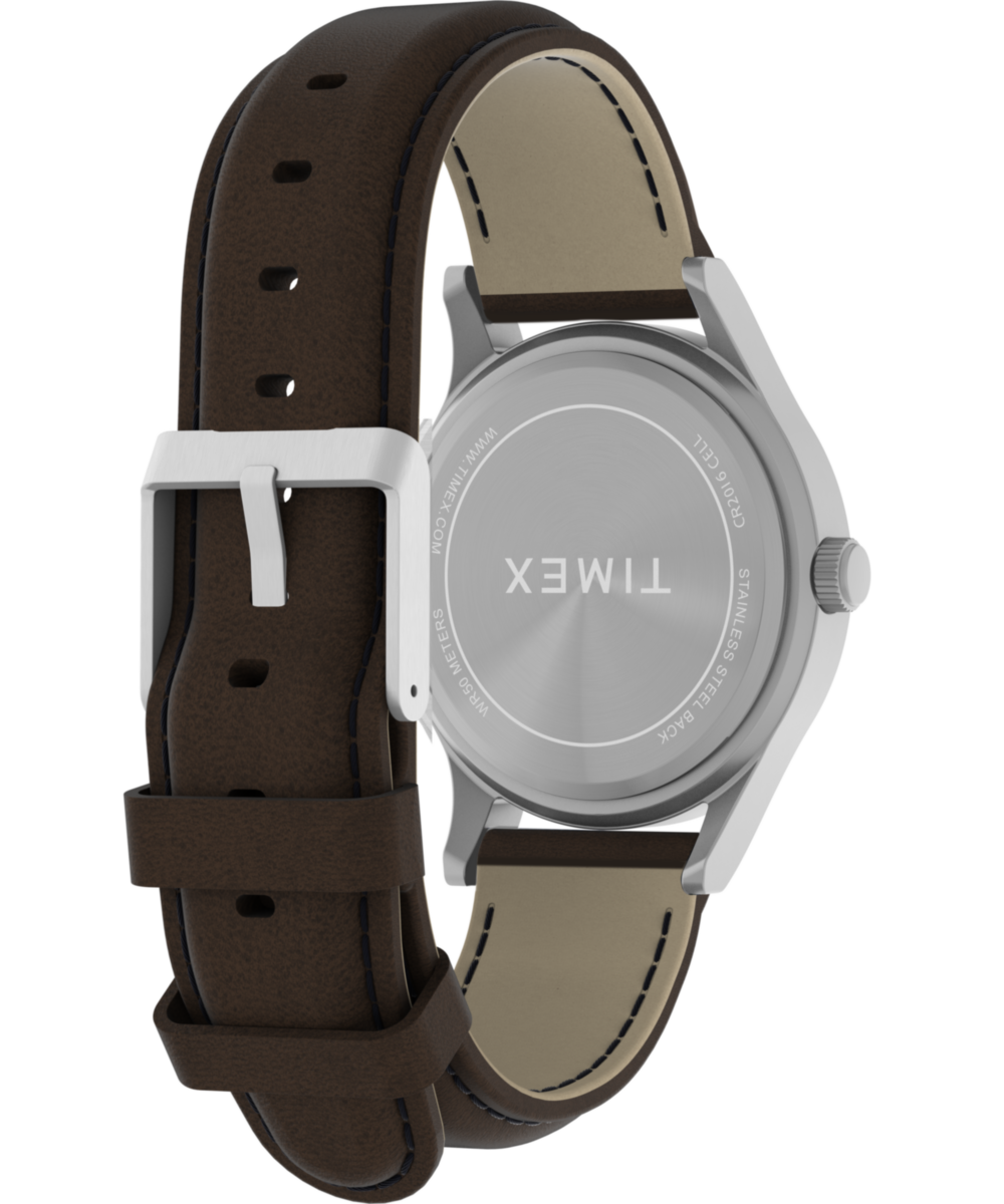 Expedition Metal Field 39mm Leather Strap Watch, photo 5