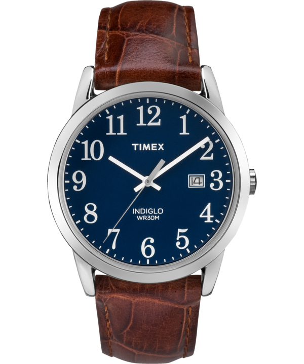 Easy Reader 38mm Leather Strap Watch