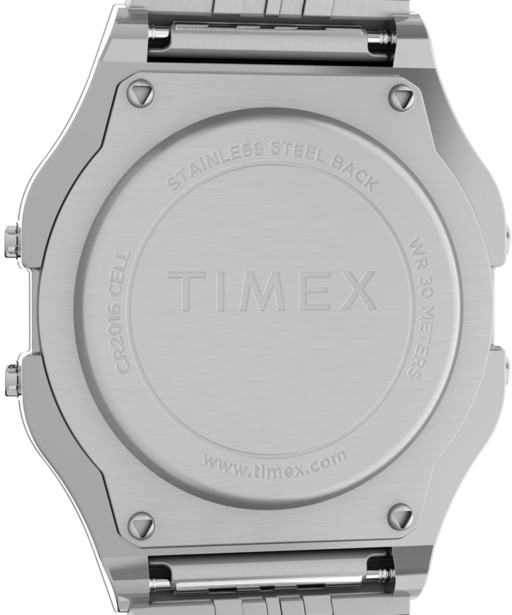 Timex T80 34mm Stainless Steel Bracelet Watch, photo 4