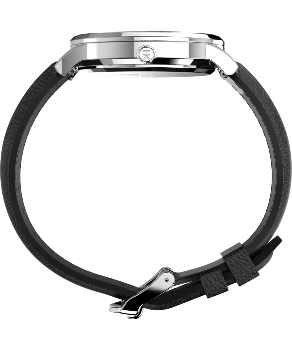 Waterbury Classic Day/Date 40mm Leather Strap Watch, photo 2