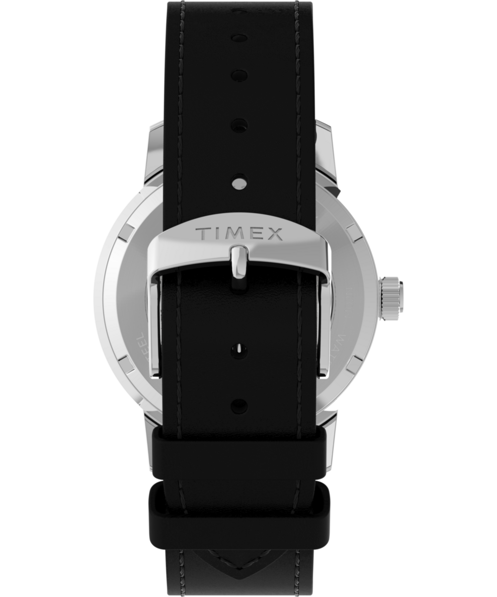 Marlin® Automatic 40mm Leather Strap Watch, photo 3