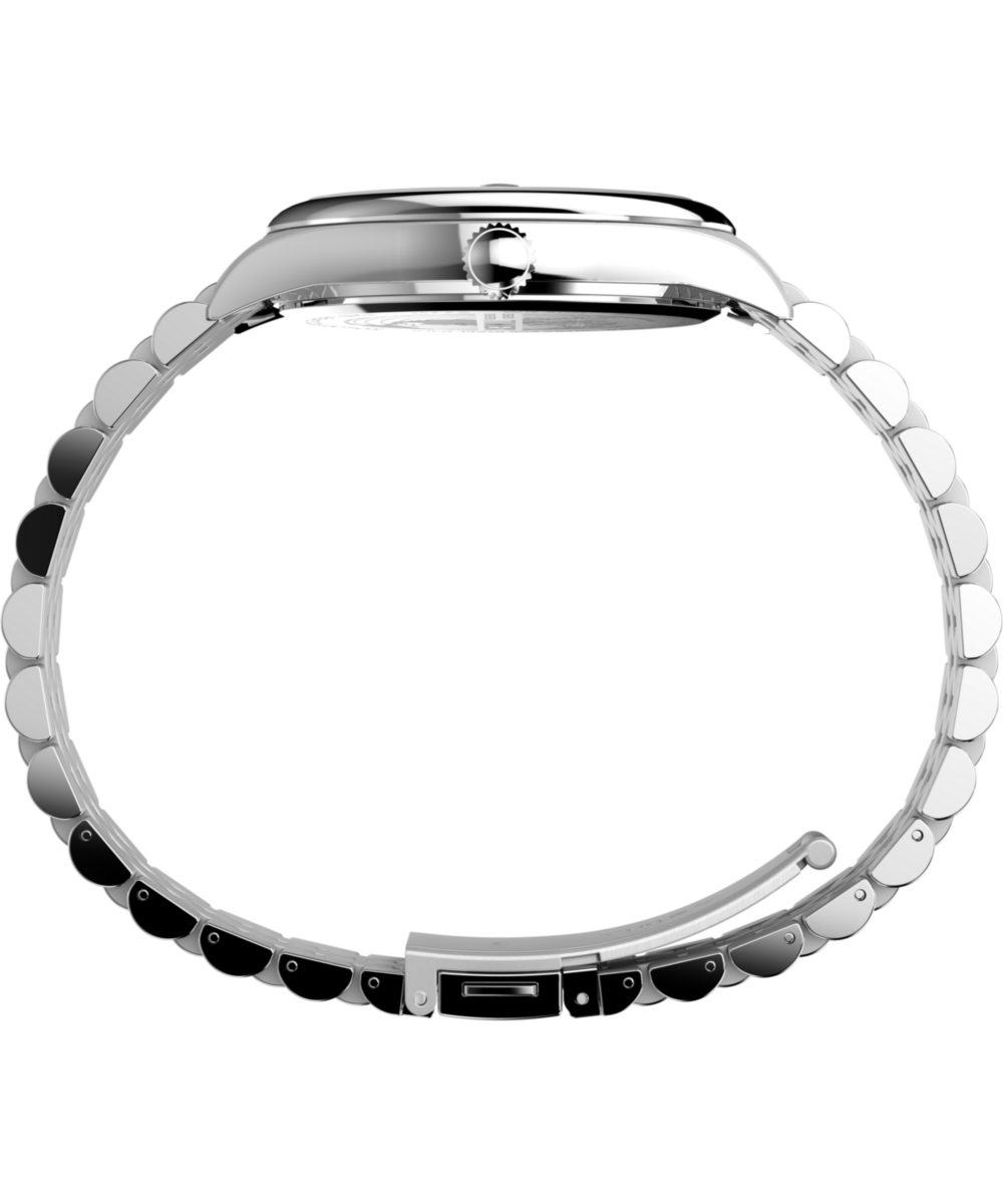 Timex Legacy Day and Date 41mm Stainless Steel Bracelet Watch, photo 2