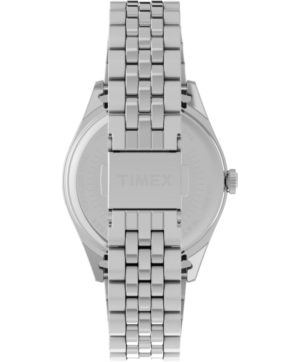 Timex Legacy Day and Date 36mm Stainless Steel Bracelet Watch, photo 3