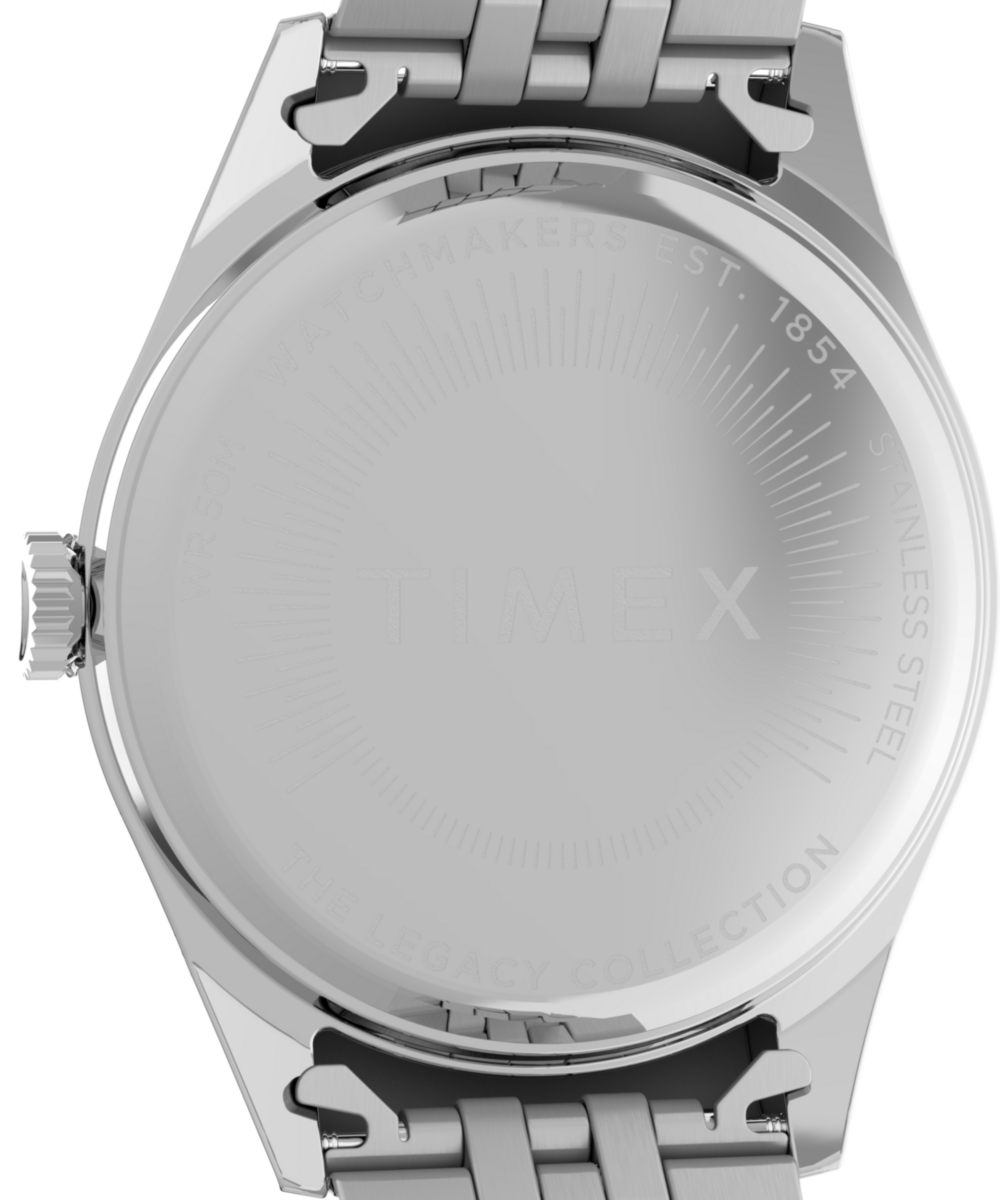 Timex Legacy Day and Date 36mm Stainless Steel Bracelet Watch, photo 4