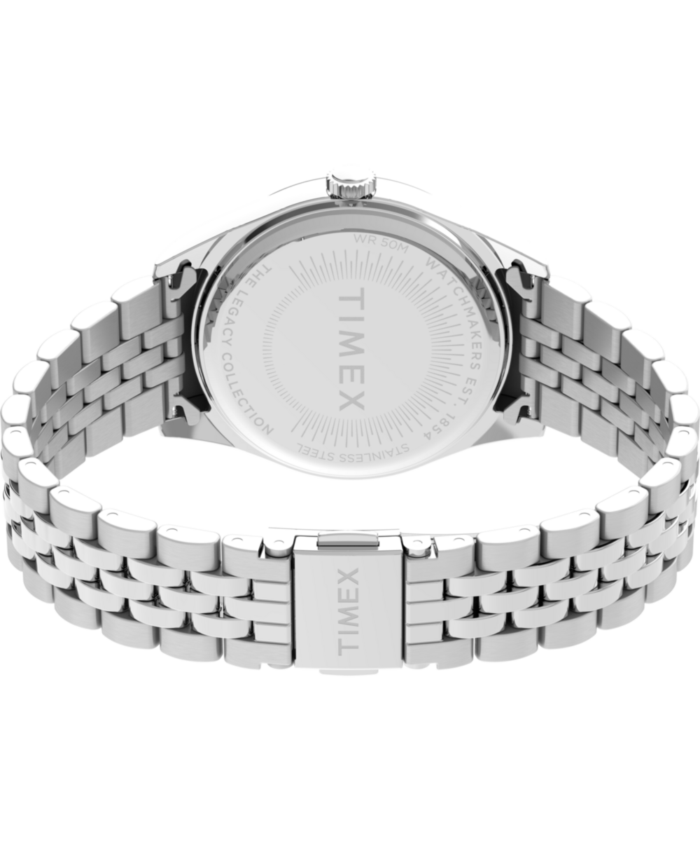 Timex Legacy Day and Date 36mm Stainless Steel Bracelet Watch, photo 5