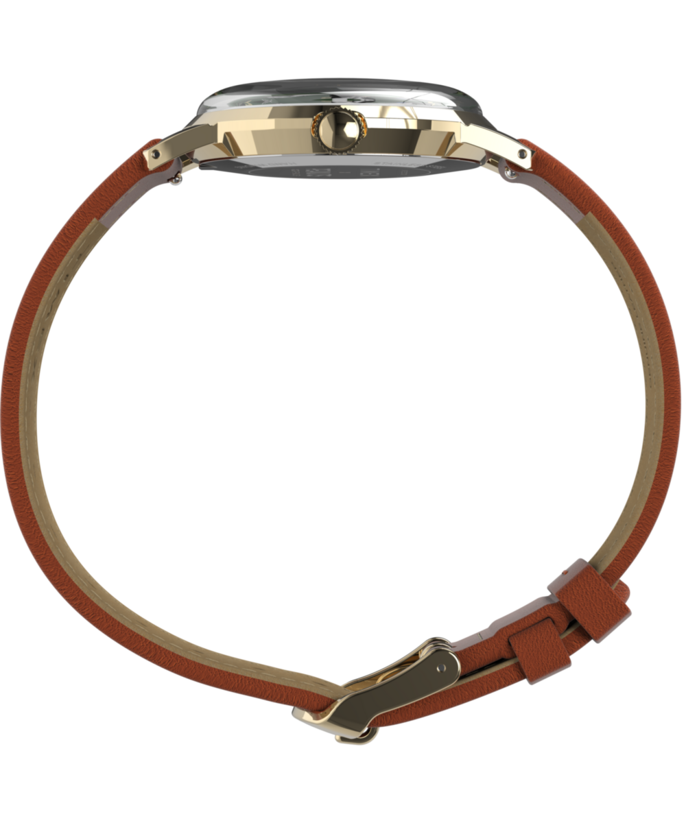 Peanuts® x Timex Marlin® Hand-Wound Snoopy Tennis 34mm Leather Strap Watch, photo 2