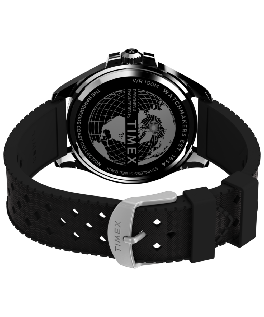 Harborside Coast 44mm Synthetic Rubber Strap Watch, photo 5