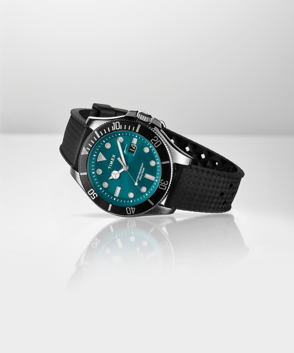 Harborside Coast 44mm Synthetic Rubber Strap Watch, photo 6
