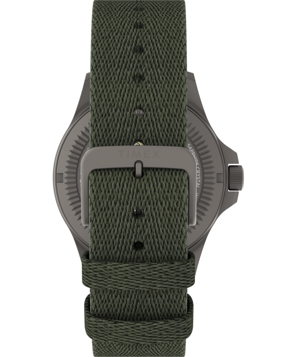 Expedition® Field Post Titanium Automatic 41mm Recycled Fabric Strap Watch, photo 3