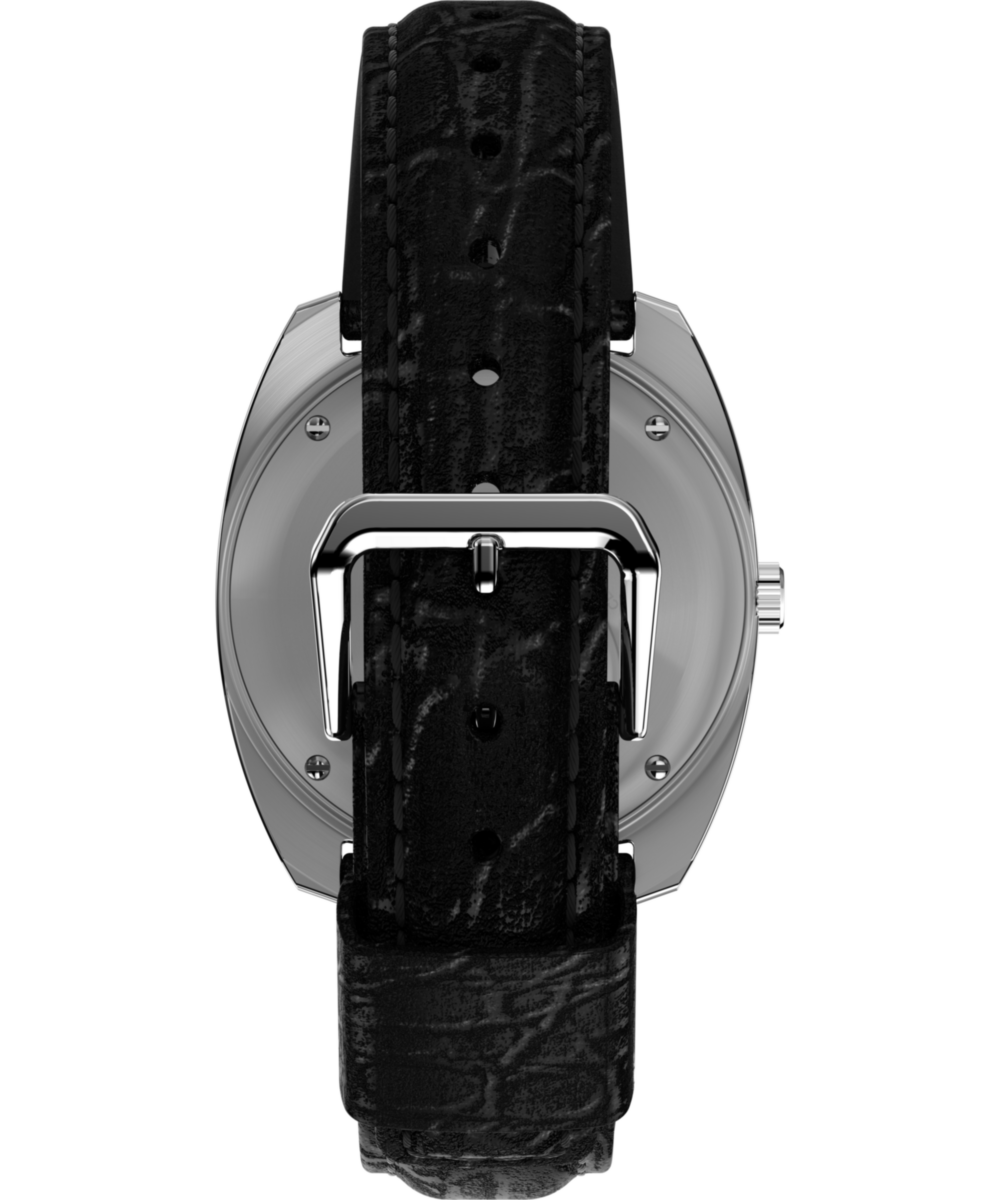 Q Timex 1978 Day/Date 37.5mm Leather Strap Watch, photo 3