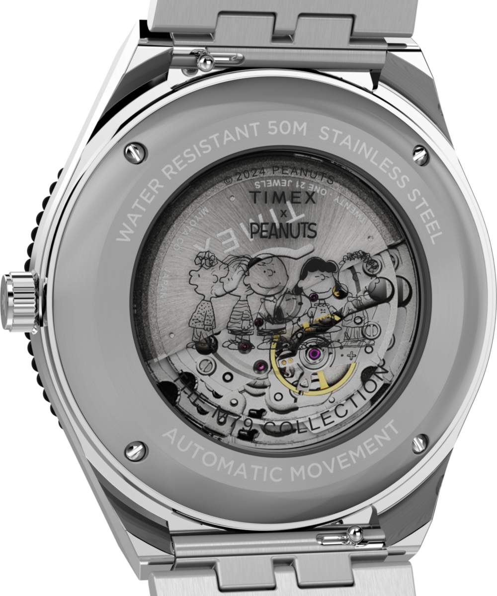 Peanuts® x Timex M79 Automatic 40mm Stainless Steel Bracelet Watch, photo 4