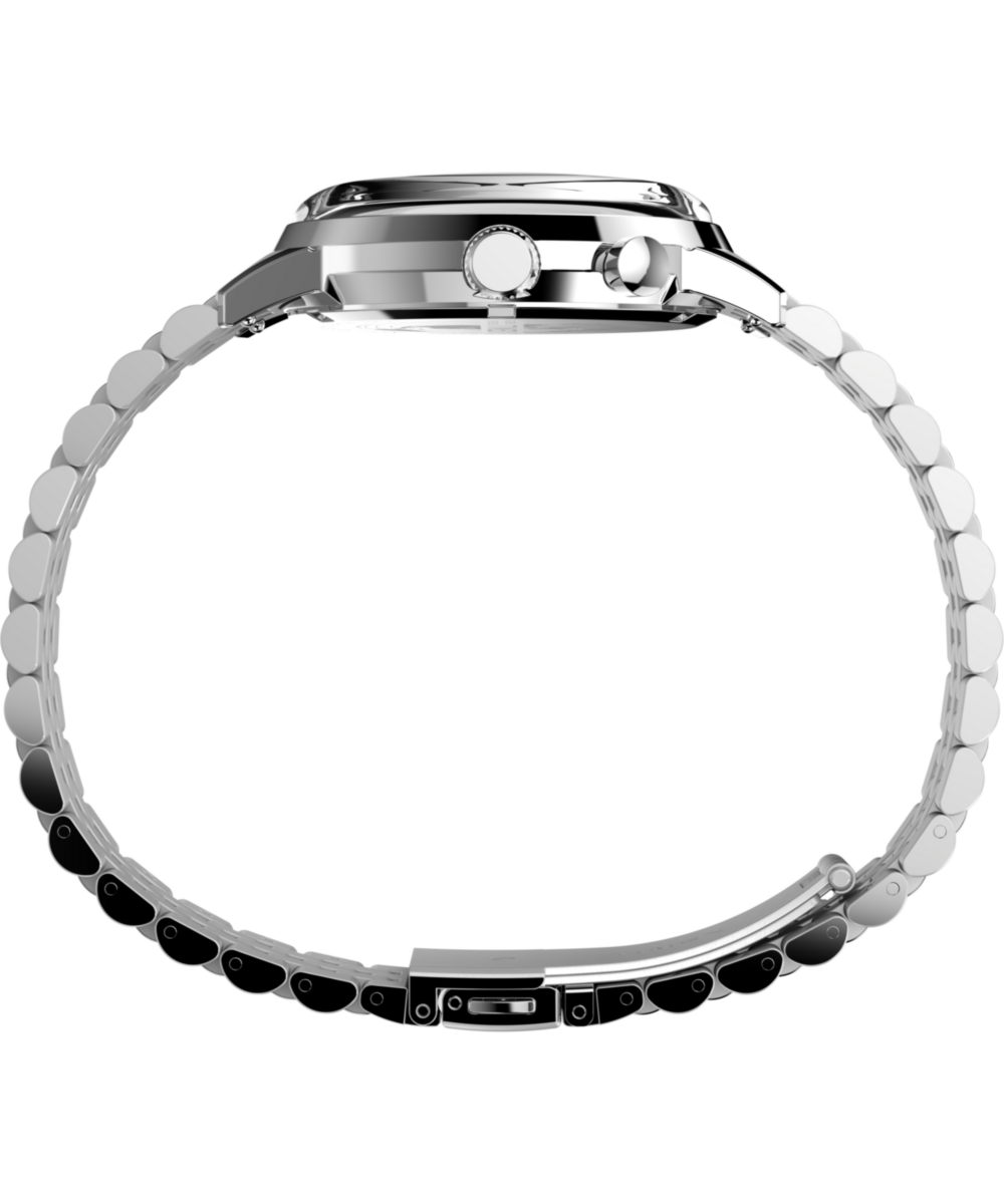 Marlin® Moon Phase 40mm Stainless Steel Bracelet Watch, photo 2