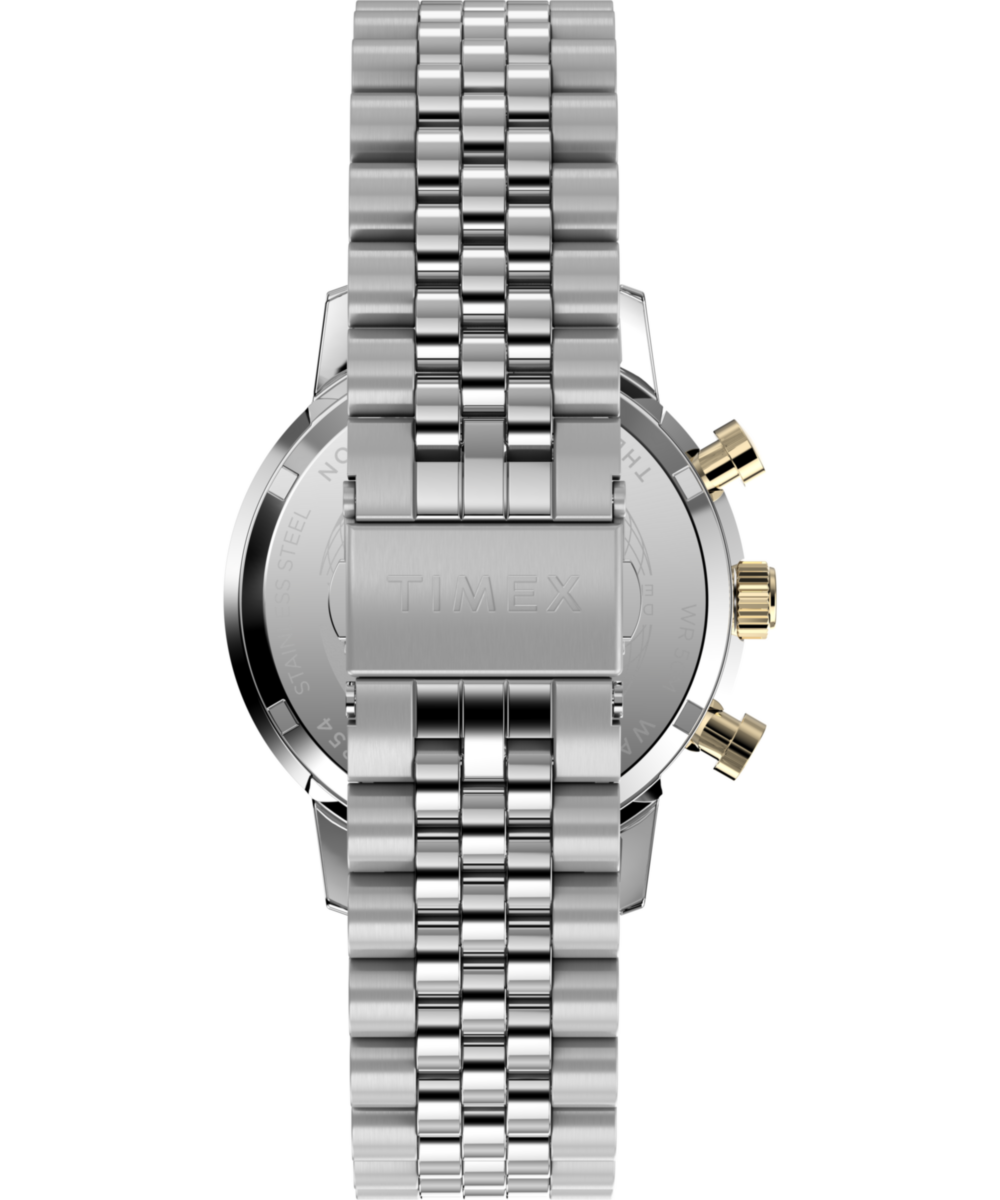 Marlin® Chronograph Tachymeter 40mm Stainless Steel Bracelet Watch, photo 4