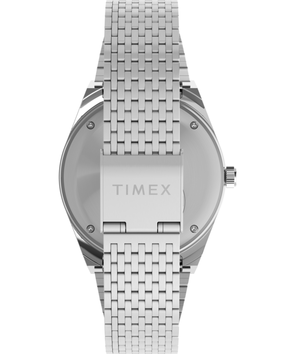 Q Timex® Falcon Eye 38mm Stainless Steel Bracelet Watch, photo 4