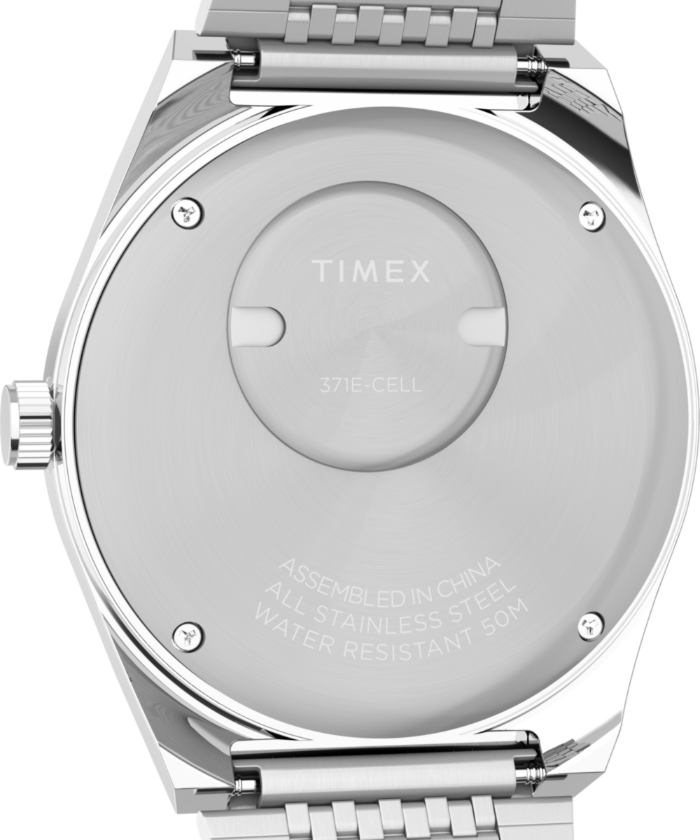 Q Timex® Falcon Eye 38mm Stainless Steel Bracelet Watch, photo 5