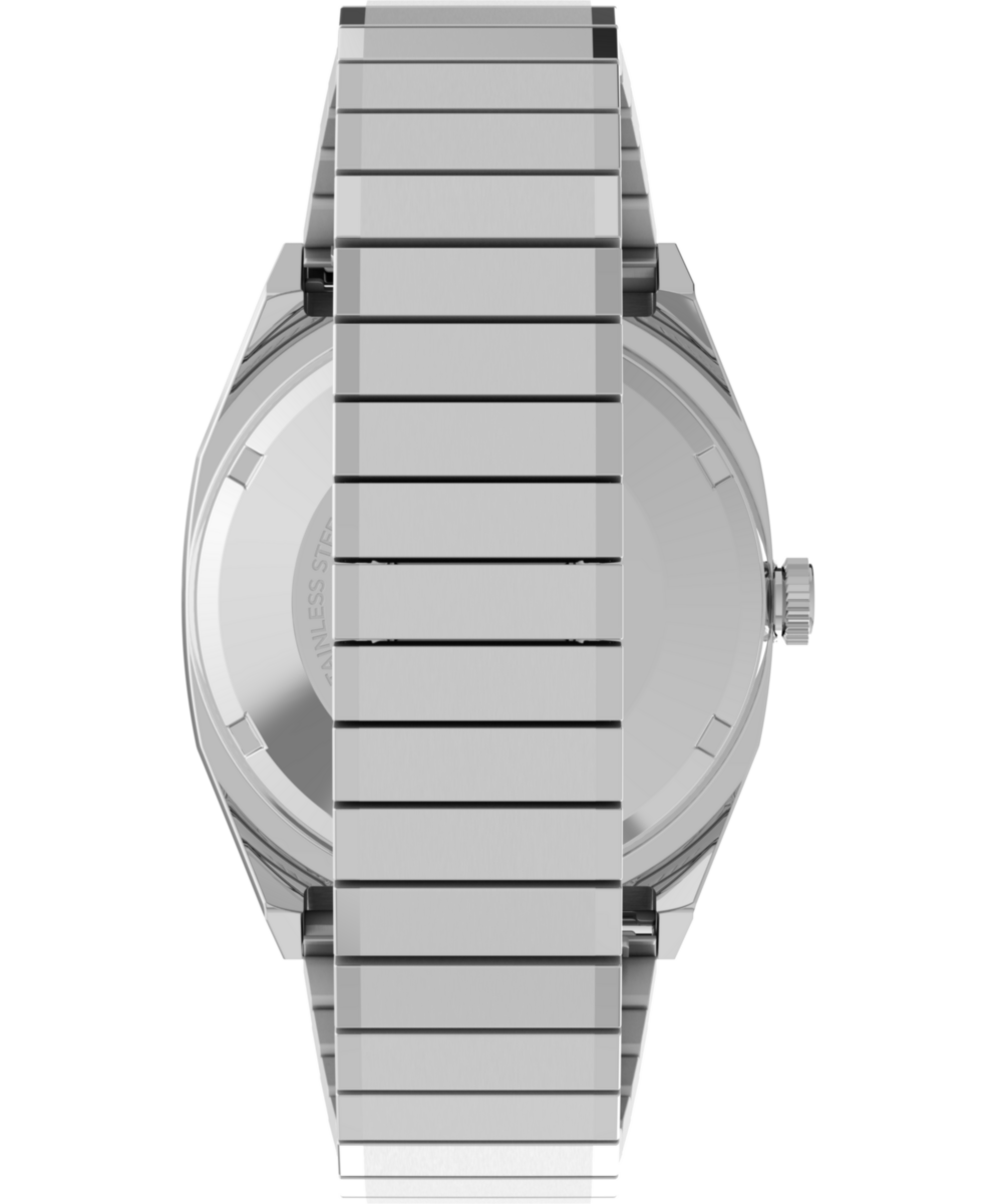 Timex® Automatic 1983 E Line Reissue 34mm Stainless Steel Expansion Band Watch, photo 4
