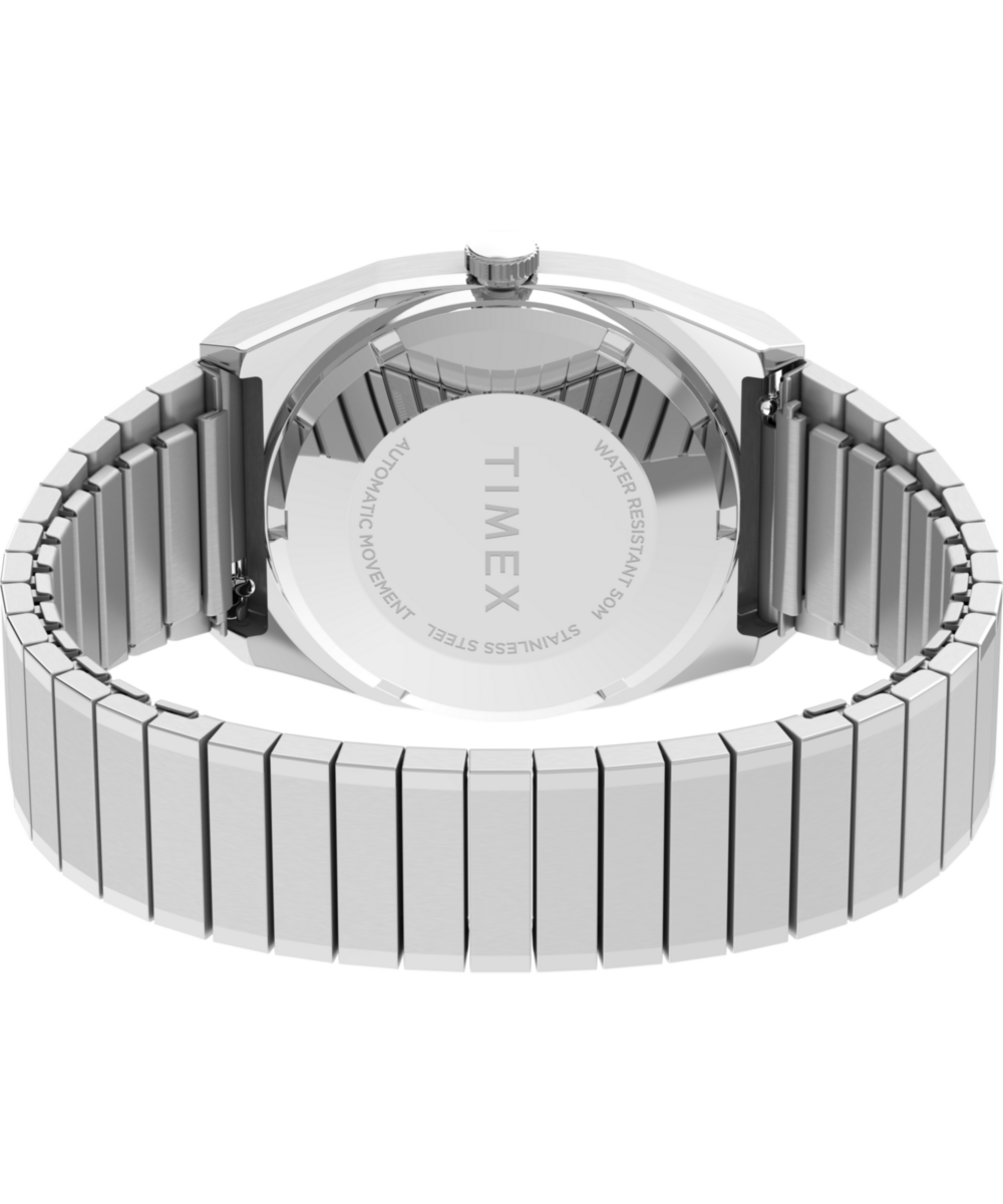 Timex® Automatic 1983 E Line Reissue 34mm Stainless Steel Expansion Band Watch, photo 6