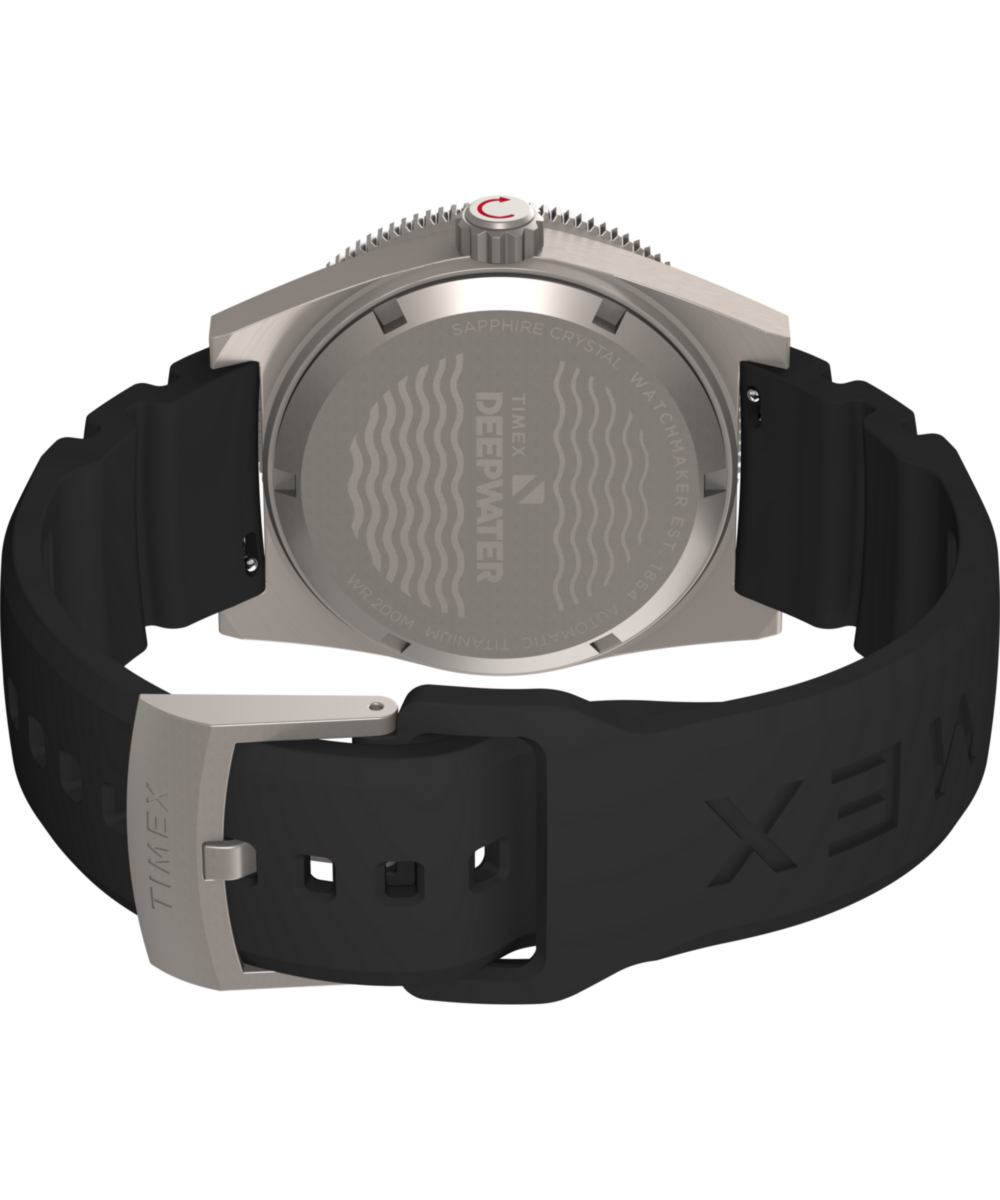 Deepwater Reef 200 Titanium Automatic 41mm Synthetic Rubber Strap Watch, photo 8