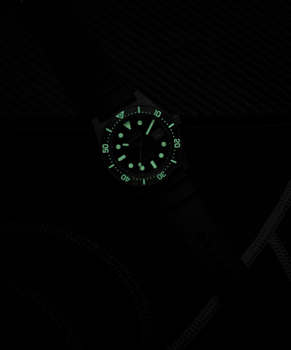 Deepwater Reef 200 Titanium Automatic 41mm Synthetic Rubber Strap Watch, photo 9