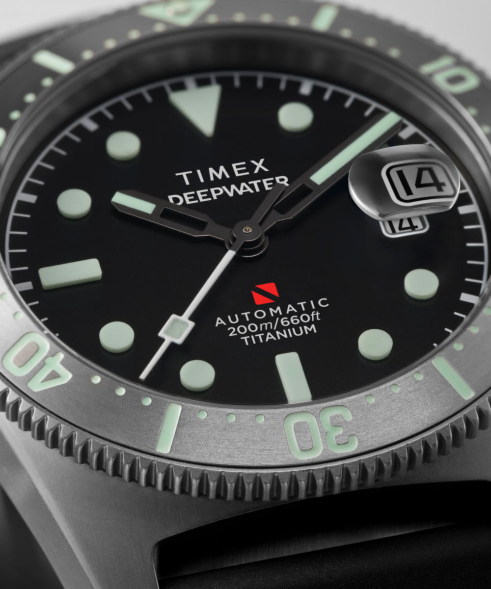 Deepwater Reef 200 Titanium Automatic 41mm Synthetic Rubber Strap Watch, photo 10