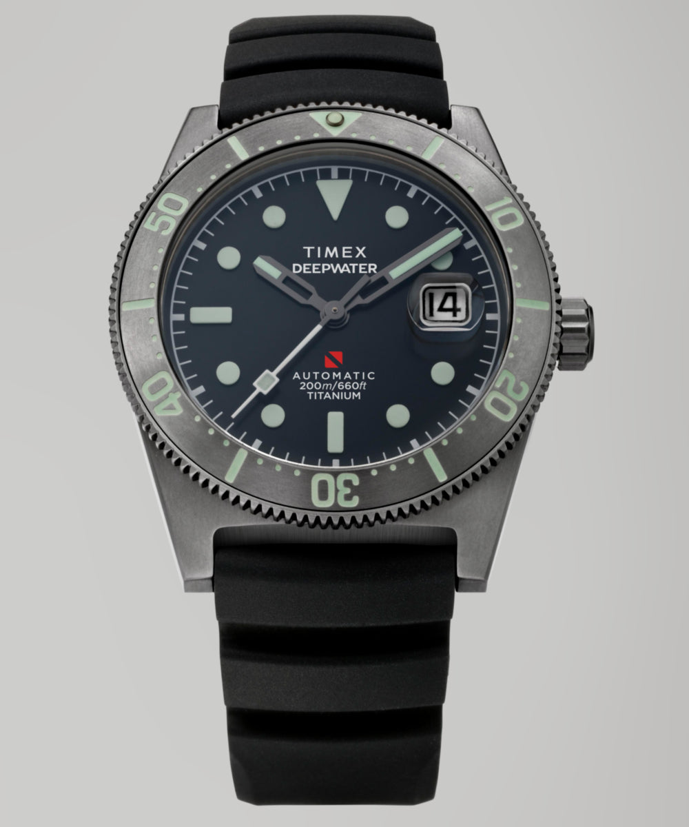 Deepwater Reef 200 Titanium Automatic 41mm Synthetic Rubber Strap Watch, photo 11